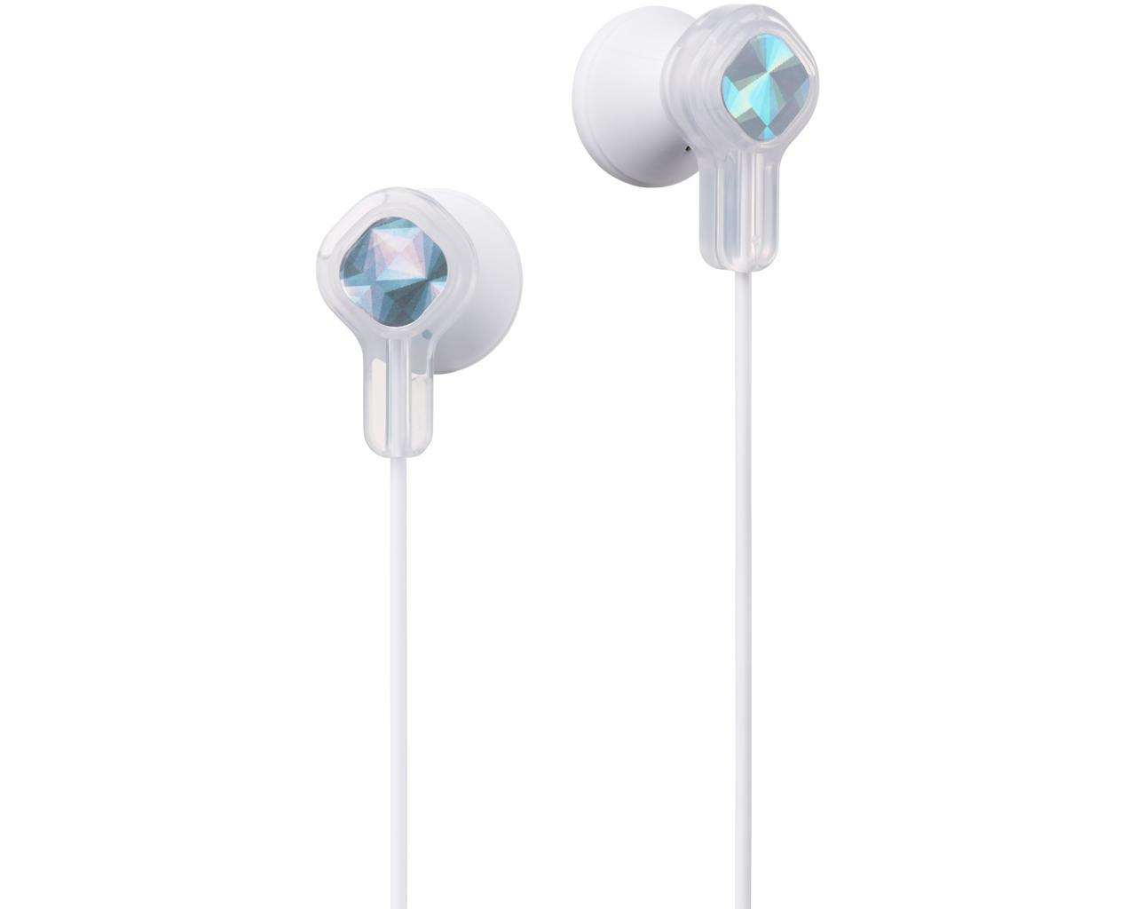 JVC HA-KD1-W headphones/headset Wired In-ear White image 1