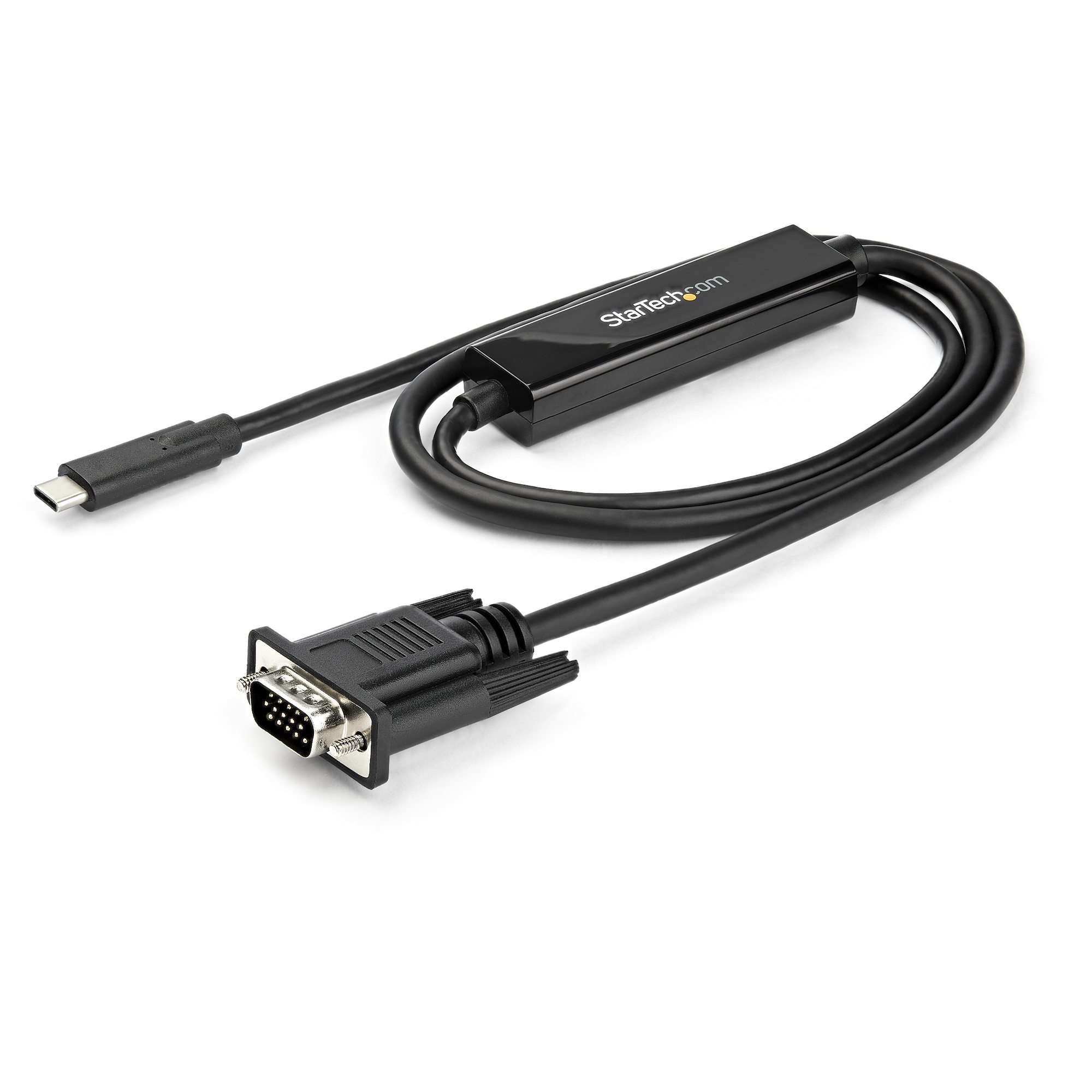 Resim StarTech.com CDP2VGAMM1MB USB-C - VGA Adaptör Kablosu - 1m