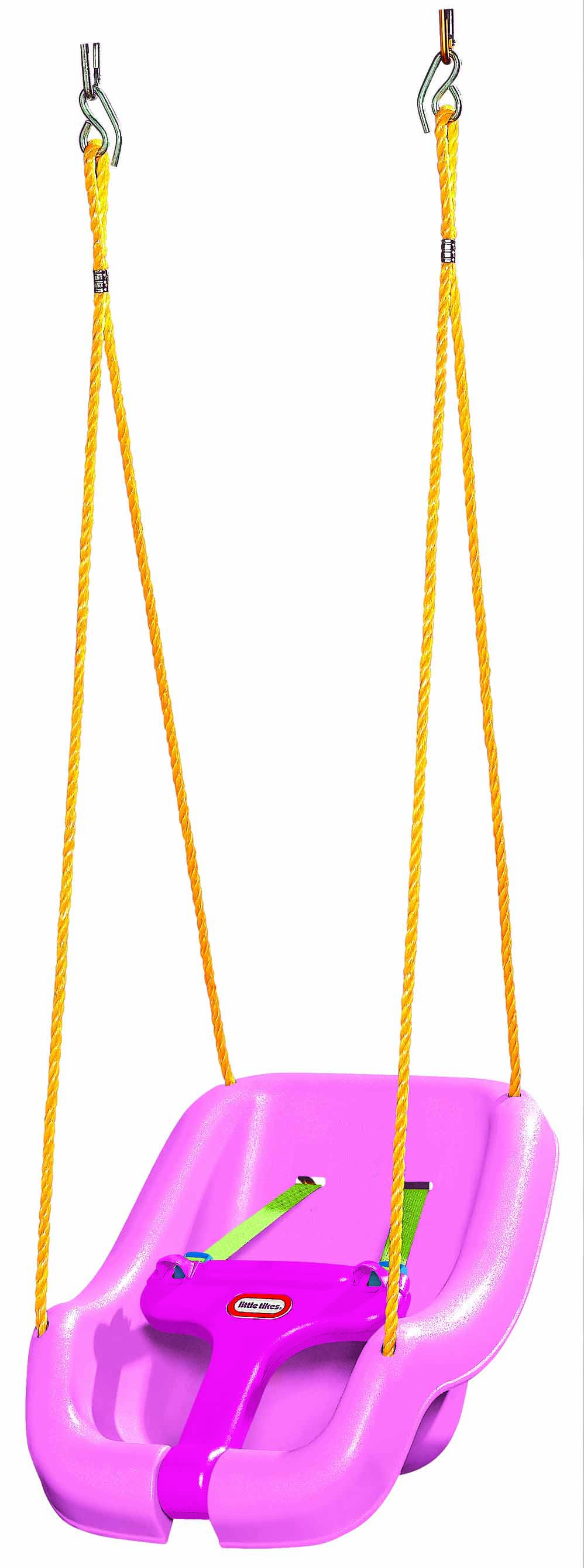 Little Tikes 2'si 1 Arada Güvenli Bebek Salıncak Koltuğu, Pembe
