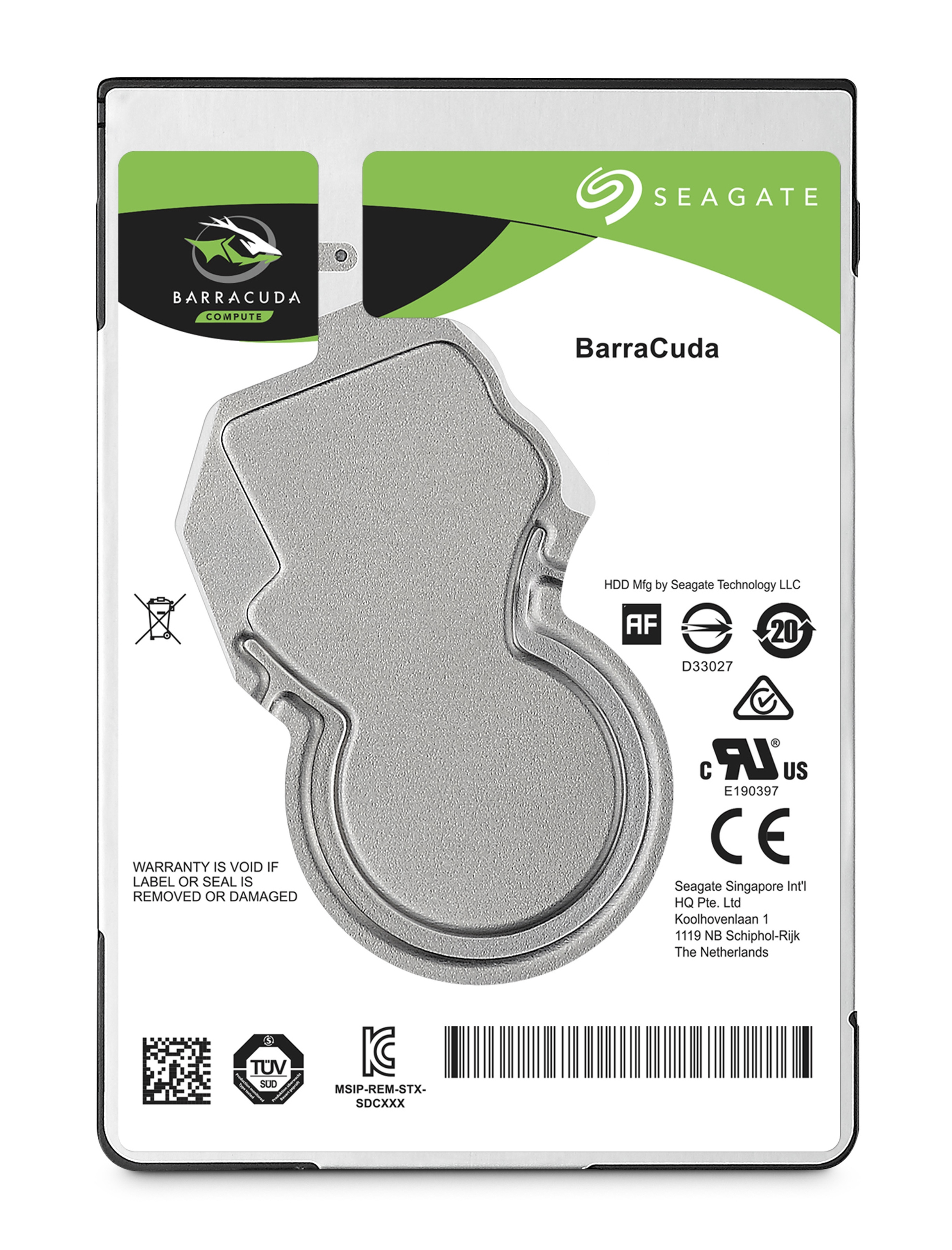 Seagate HD2.5 SATA3 5TB ST5000LM000 / 15mm ### Warranty / Garantie via Wortmann