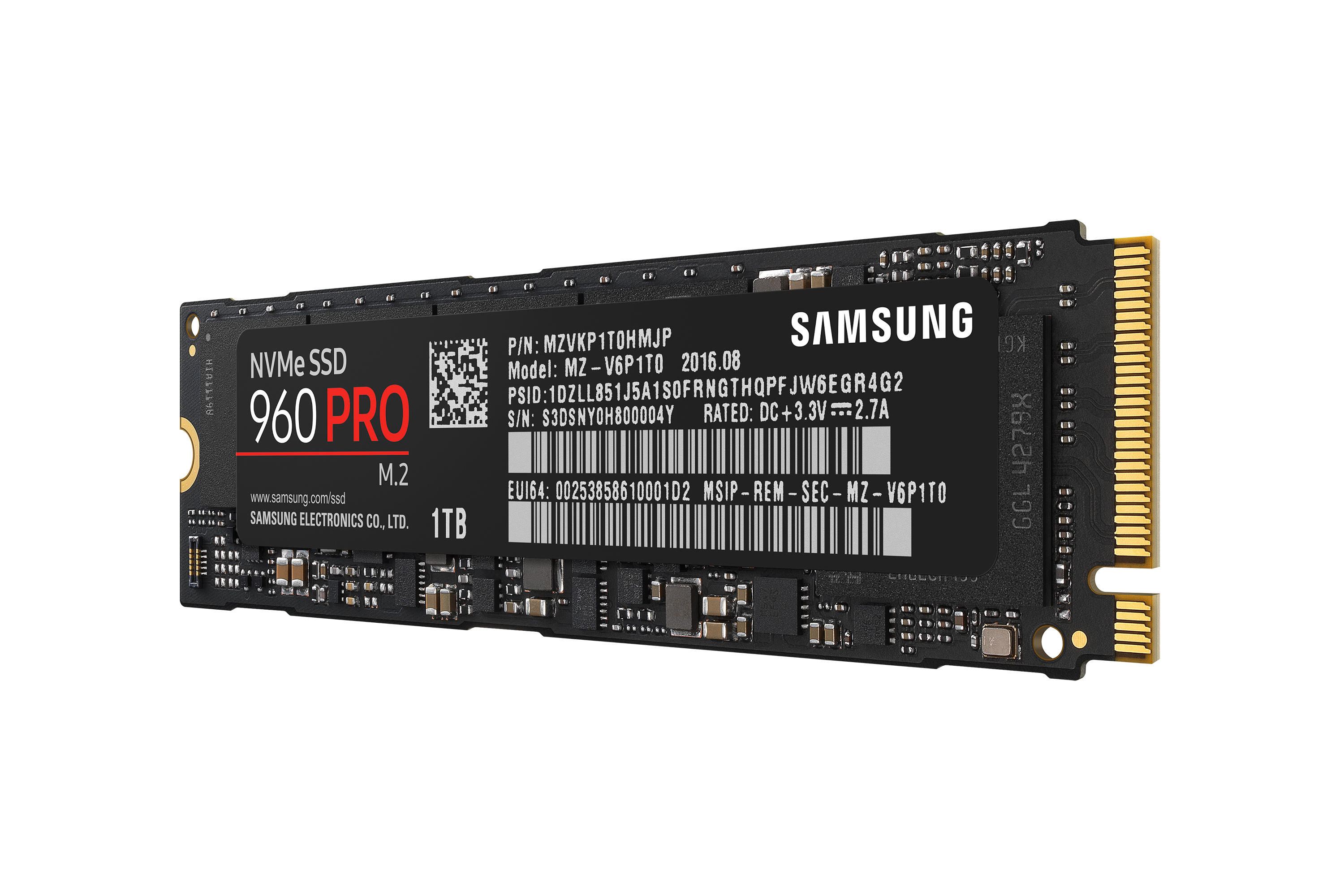 Samsung 960 PRO 1 TB M.2 PCI Express NVMe V-NAND image 3