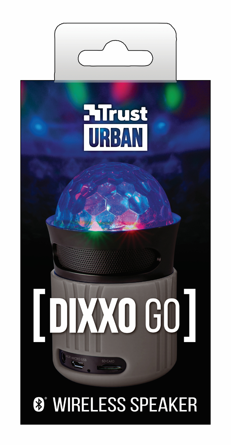 Trust DIXXO GO Mono portable speaker Grey 6 W image 2