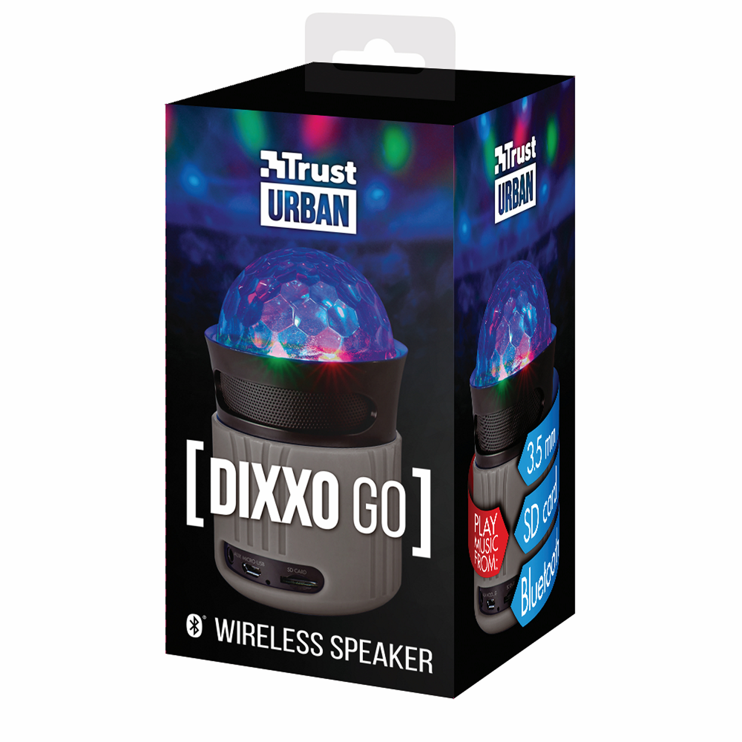 Trust DIXXO GO Mono portable speaker Grey 6 W image 5