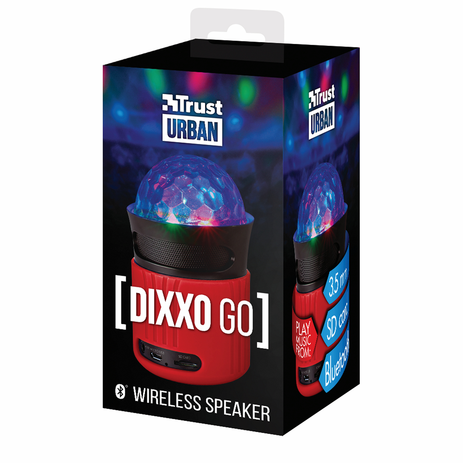 Trust DIXXO GO Mono portable speaker Red 6 W image 5