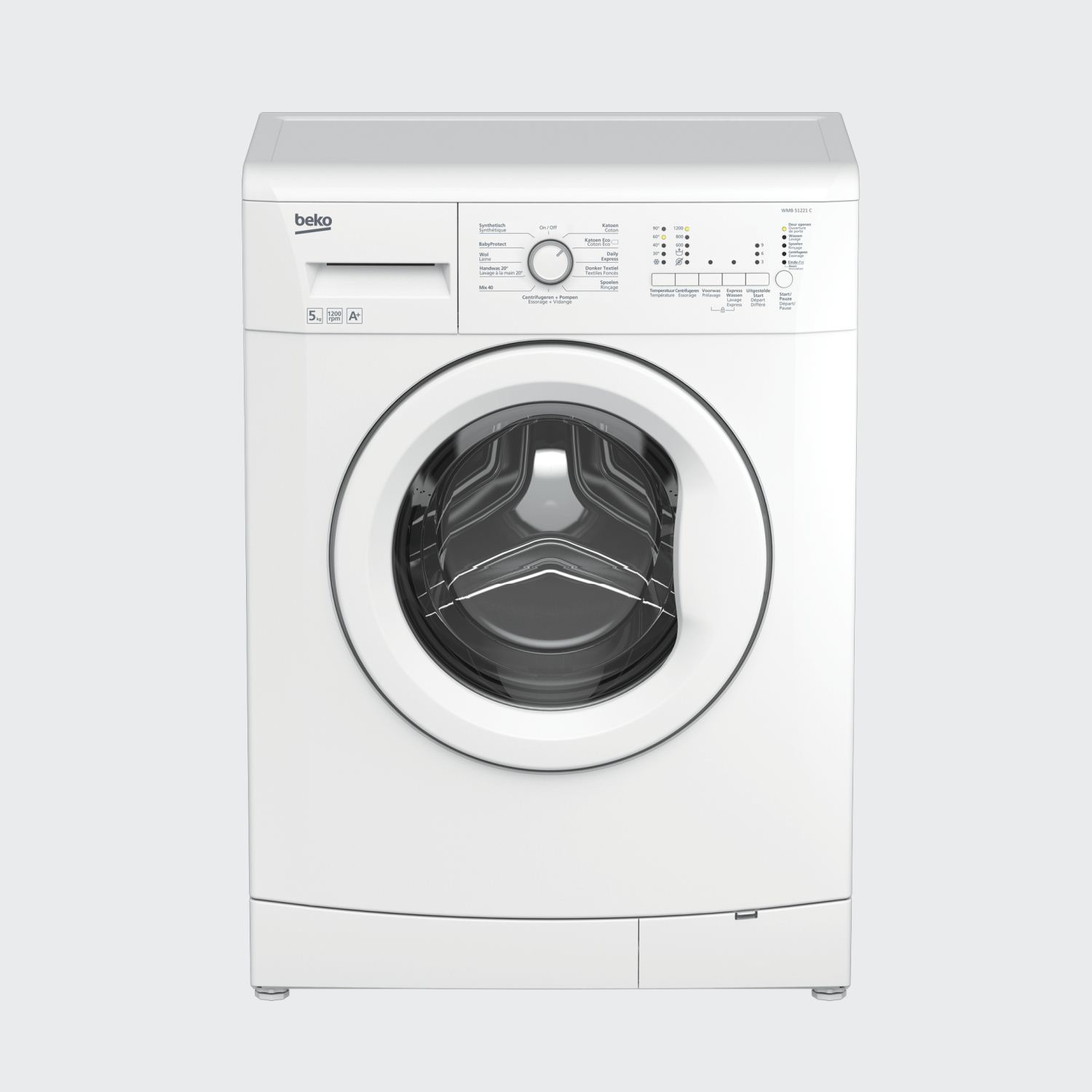 Beko WMB 51221 C — vue 1 sur 2