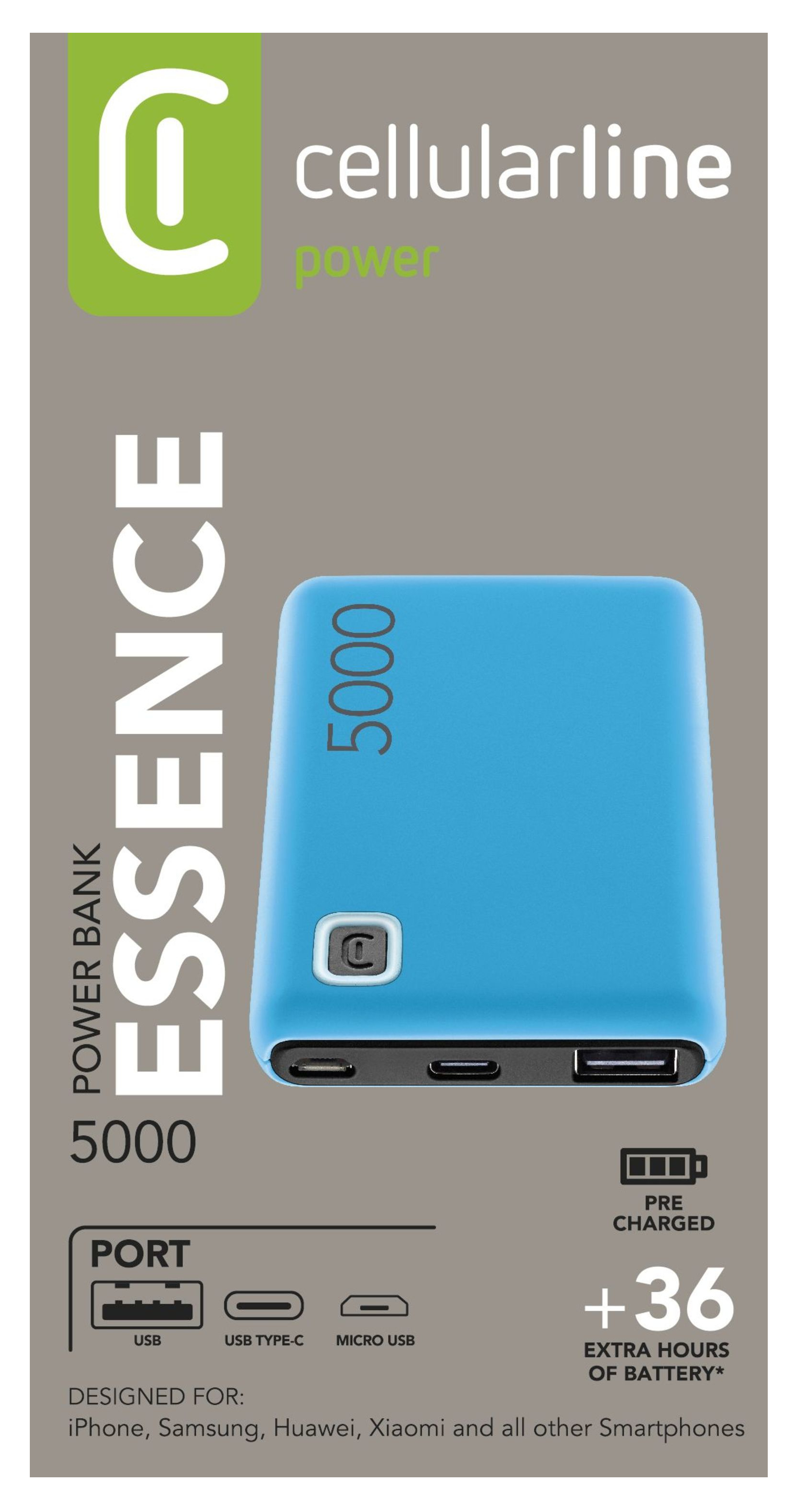 Cellularline Power Bank ESSENCE 5000 – image 4