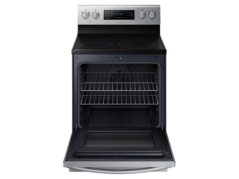 Samsung NE59J7630SS cooker Freestanding cooker Electric Ceramic hob Stainless steel – image 4