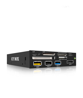 ICY BOX IB-868 card reader USB 3.2 Gen 1 (3.1 Gen 1) Internal Black