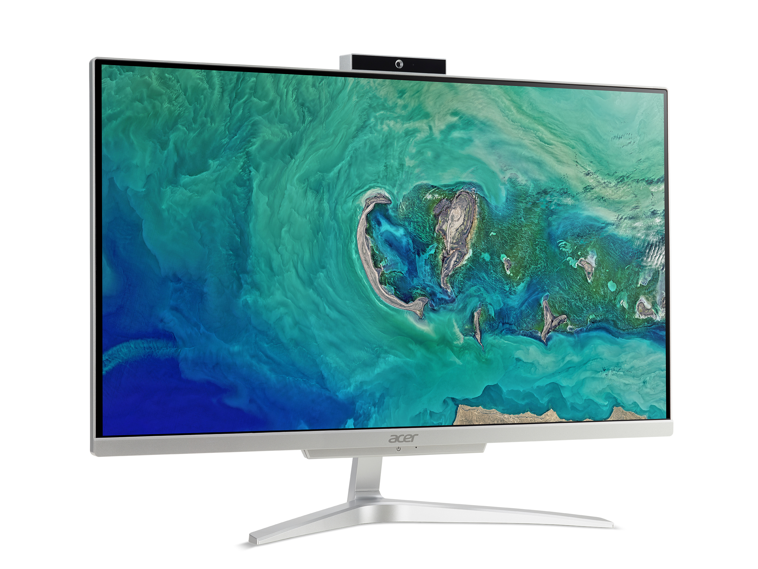 Acer Aspire C24-865 Intel® Core™ i5 i5-8250U 60.5 cm (23.8″) 1920 x 1080 pixels All-in-One PC 4 GB DDR4-SDRAM 128 GB SSD Windows 10 Home Wi-Fi 5 (802.11ac) Silver image 3