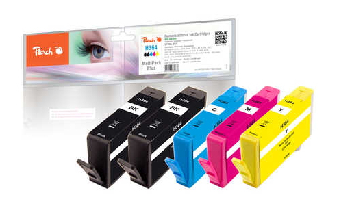 Peach PI300-685 Druckerpatrone Schwarz, Cyan, Magenta, Gelb