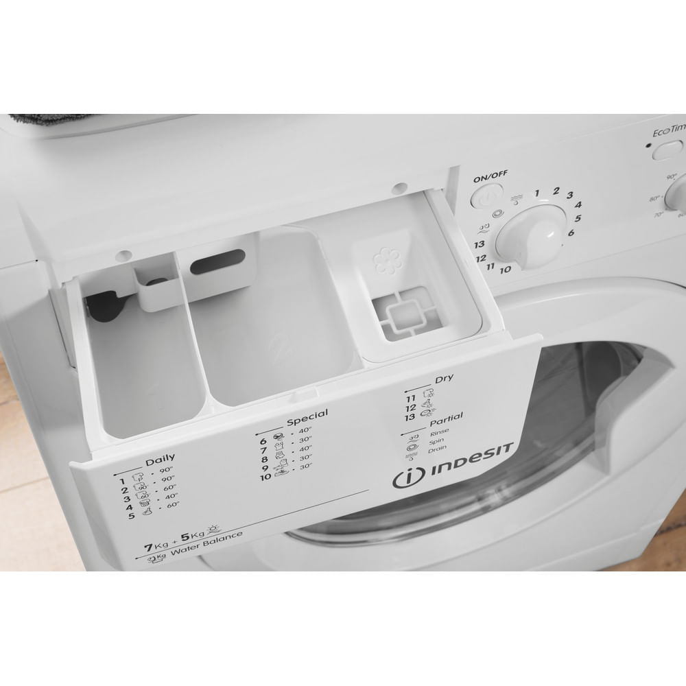 Indesit IWDE7125 washing machine Front-load – image 3
