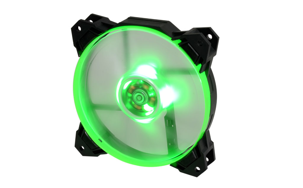 Deep Gaming Deep Wind 120mm Computer case Fan 12 cm Black, Green image 2