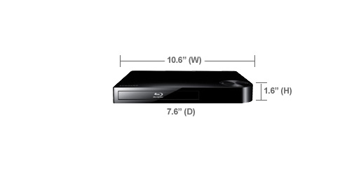 Samsung BD-E5400 DVD/Blu-Ray player Black – image 2