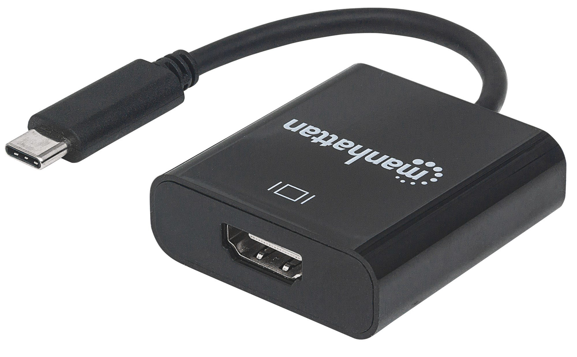 Manhattan 151788 USB-grafikadapter 3840 x 2160 pixlar Svart