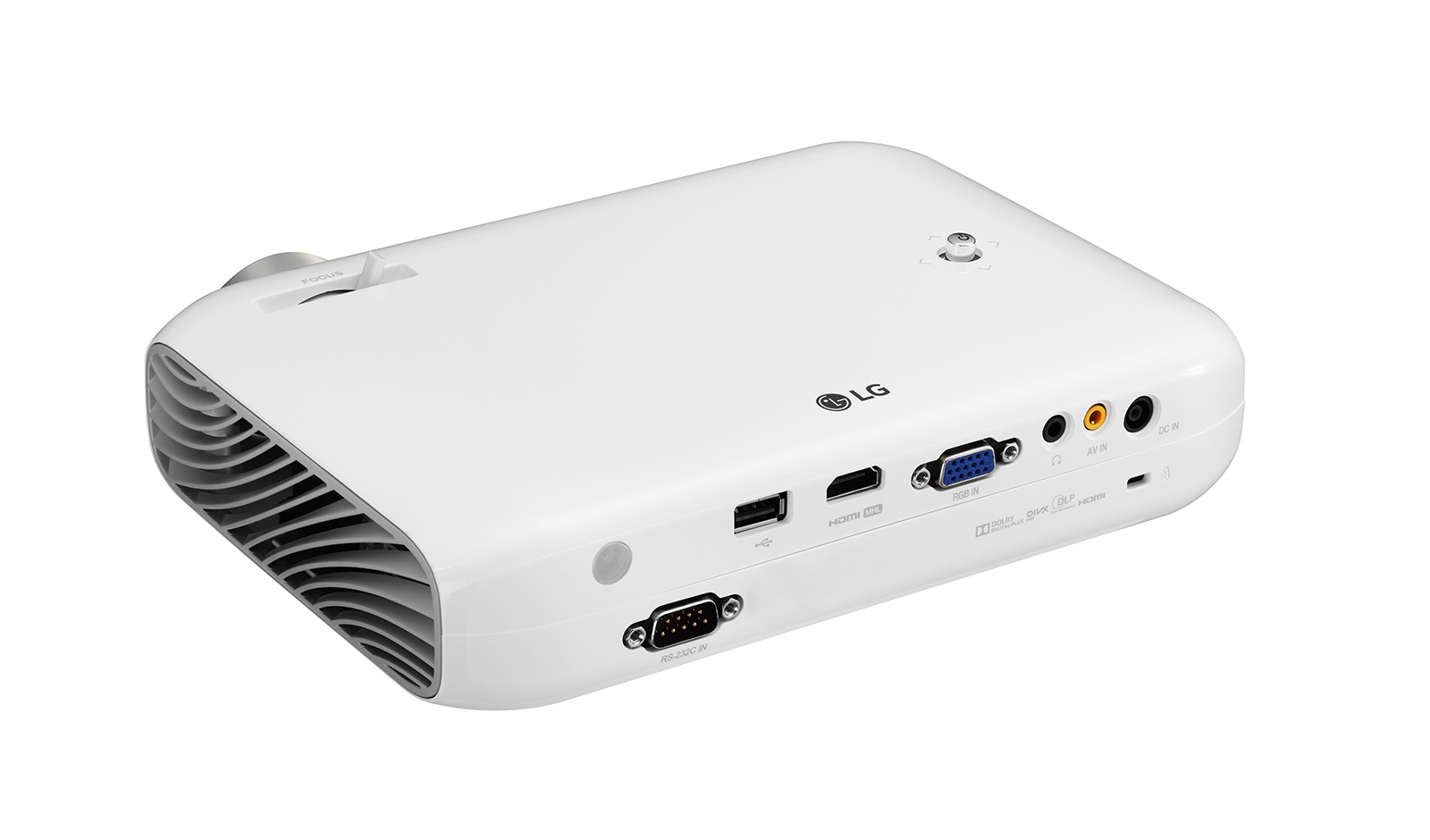 LG PW1000G data projector Standard throw projector 1000 ANSI lumens DLP WXGA (1280x800) 3D White – image 8