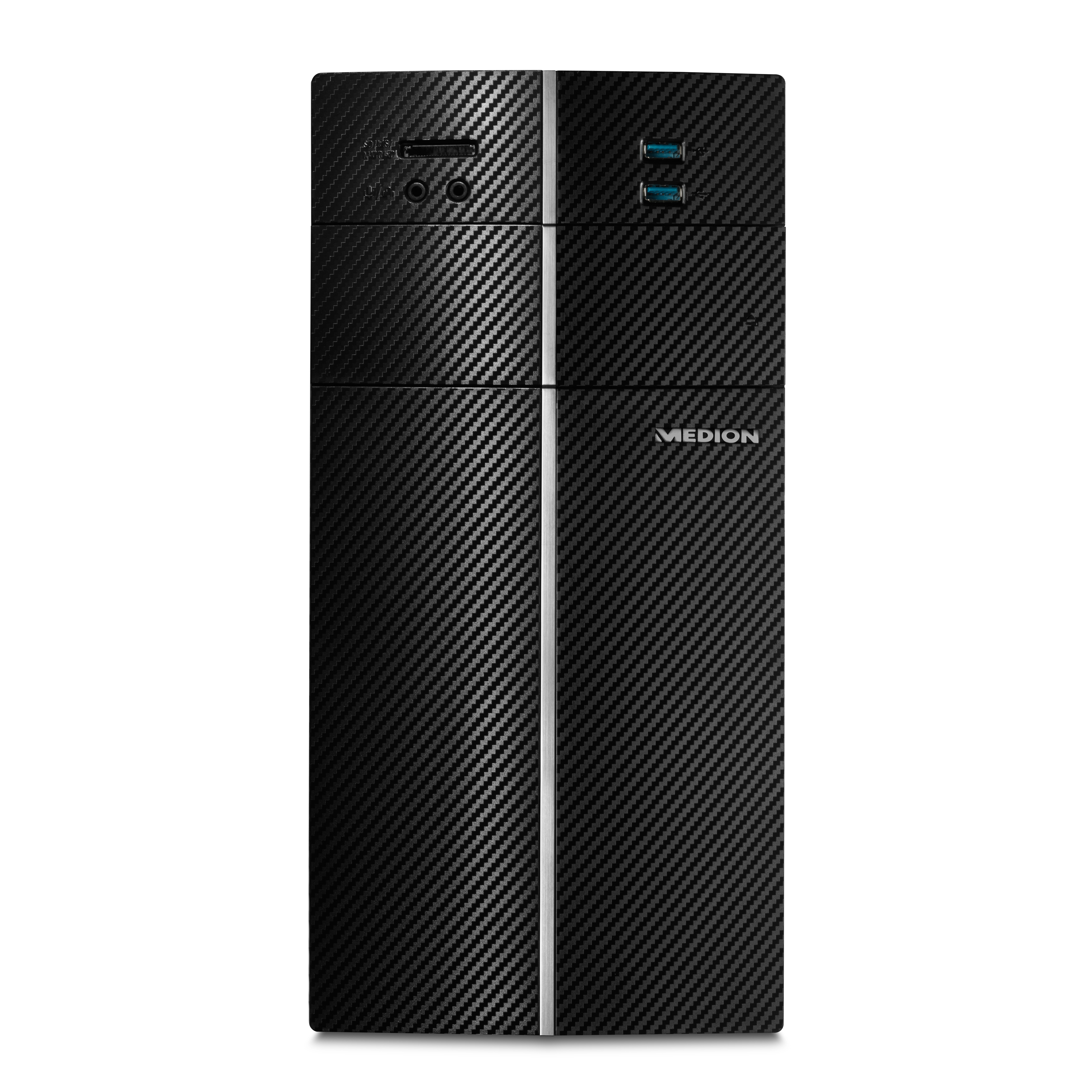 MEDION AKOYA P5346 I Intel® Core™ i5 i5-6400 8 GB 1 TB HDD NVIDIA® GeForce® GTX 750 Windows 10 PC Black image 3