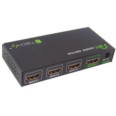 Techly 309913 video splitter HDMI – image 1
