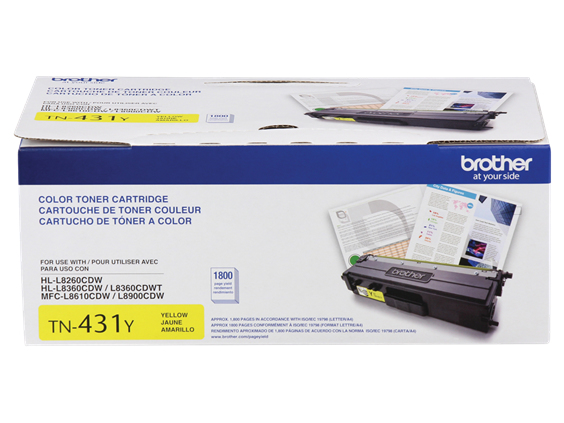 Brother TN431Y toner cartridge 1 pc(s) Original Yellow – image 4