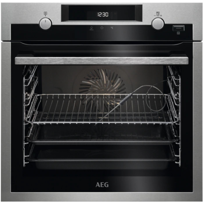 AEG BCS556020M 71 L Black, Stainless steel