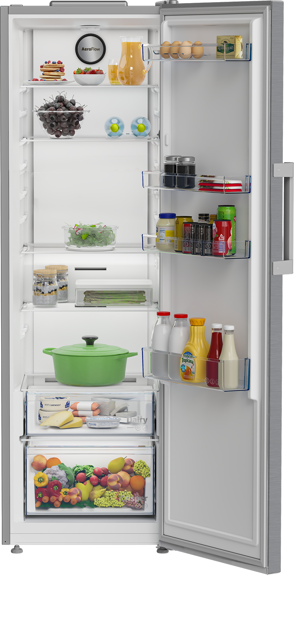 Beko B1RMLNE444XB fridge Freestanding – image 3