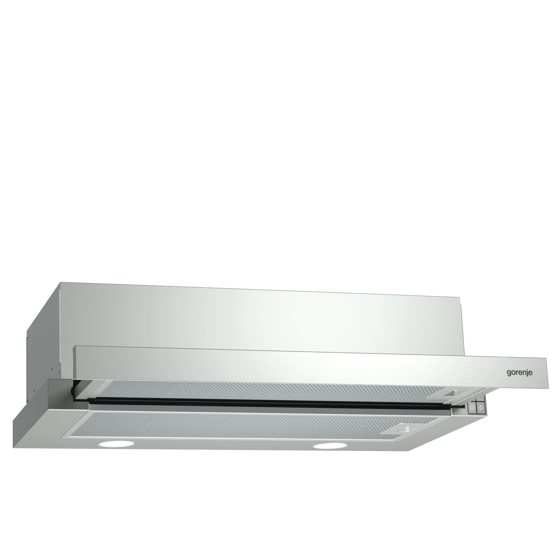 Gorenje BHP623E11XUK Semi built-in (pull out) Stainless steel 368 m³/h