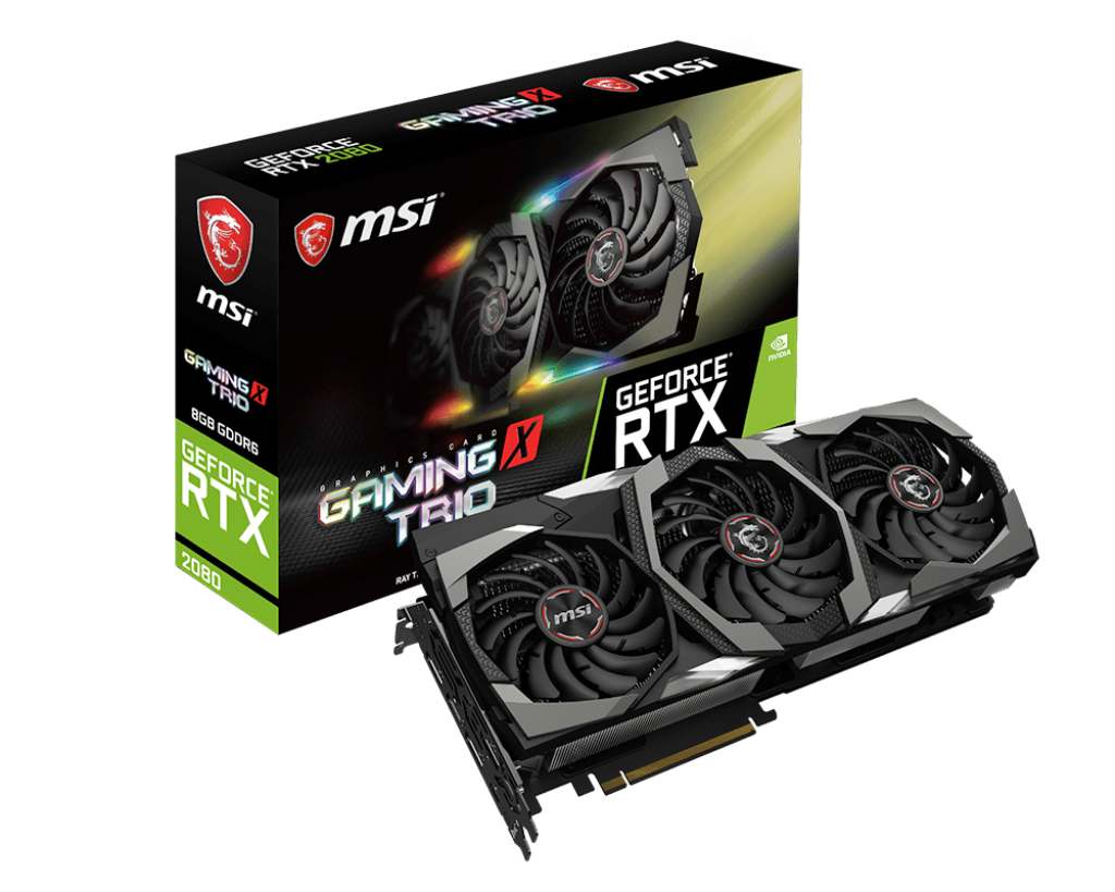 MSI GAMING GeForce RTX 2080 X TRIO – image 1