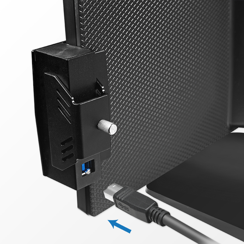 LogiLink UA0348 interface hub USB 3.2 Gen 1 (3.1 Gen 1) Type-B 5000 Mbit/s Black – image 7