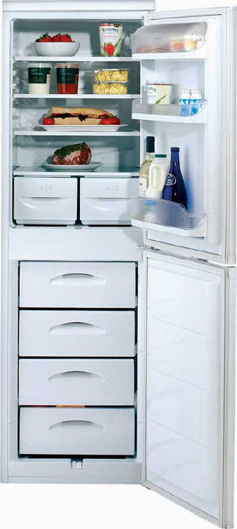 Hotpoint RFA52P fridge-freezer Freestanding White