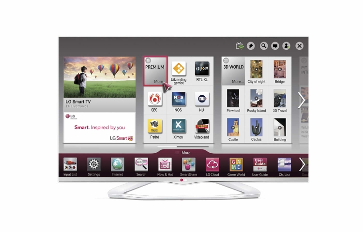 LG 47LA6678 TV 119.4 cm (47") Full HD Smart TV Wi-Fi White – image 2