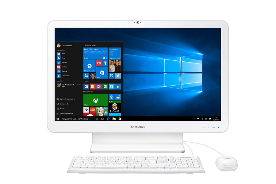 Samsung 5 DP500A2L Intel® Core™ i3 i3-6100U 54.6 cm (21.5″) 1920 x 1080 pixels All-in-One PC 4 GB DDR3L-SDRAM 500 GB HDD Windows 10 Home White image 10