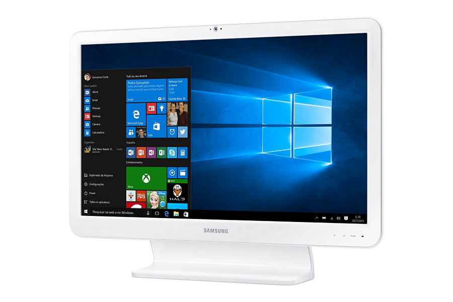 Samsung 5 DP500A2L Intel® Core™ i3 i3-6100U 54.6 cm (21.5″) 1920 x 1080 pixels All-in-One PC 4 GB DDR3L-SDRAM 500 GB HDD Windows 10 Home White image 4