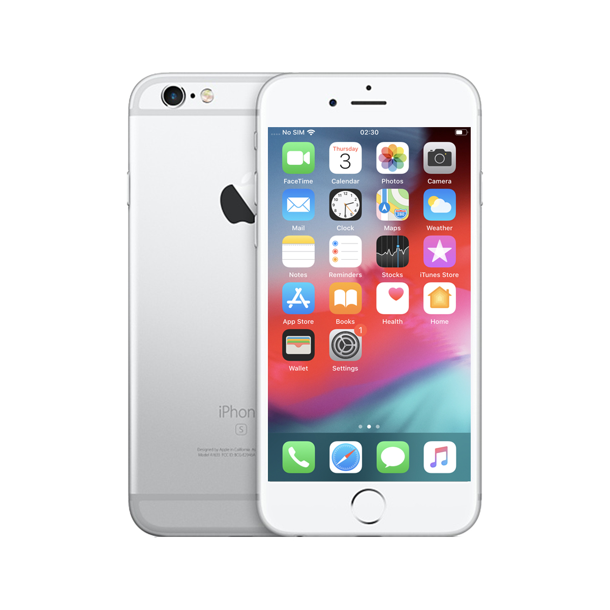 Specs Renewd iPhone 6S Silver 64GB Smartphones (RND P62264)