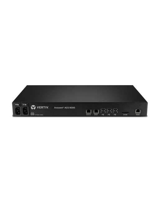 Vertiv Avocent ACS 8016SAС. Security algorithms: SNMP, SSH, SSH-2, WPA2-RADIUS. Console port: RS-232, AC outlet types: C13