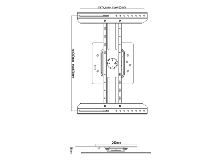 Multibrackets M Universal Digital Signage Wallmount Black – image 6