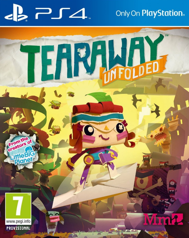 Sony Tearaway Unfolded, PS4 Standard PlayStation 4