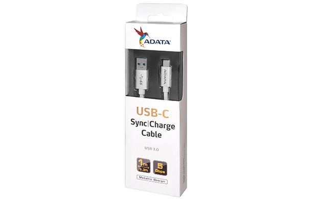Cable Usb Adata Aca3Al 100Cm Csv Usb 3.1 A Usb C 1M Blanco - ACA3AL-100CM-CSV
