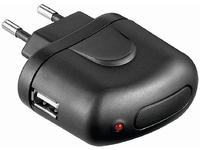 Microconnect IPOD009B mobile device charger Mobile phone Black AC Indoor