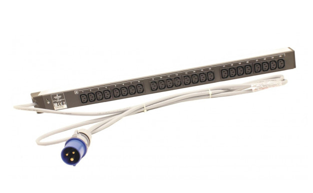 Fujitsu S26361-F5560-L110 power distribution unit (PDU) 24 AC outlet(s) Black, Blue, White
