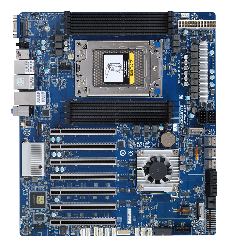 GIGABYTE MC62-G40 AMD WRX80 Socket sWRX8 SSI CEB – image 3