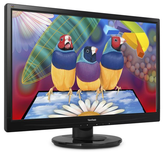 Viewsonic LED LCD VA2046a computer monitor – image 2
