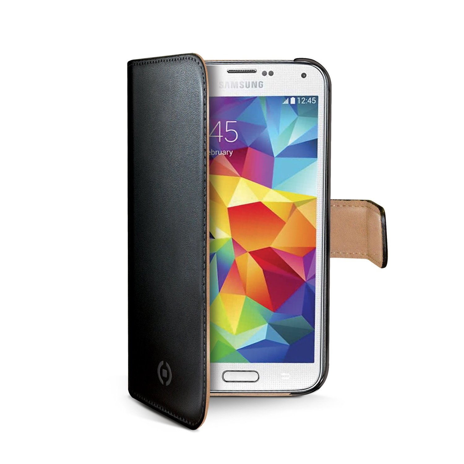 Celly 97839 mobile phone case Wallet case Black