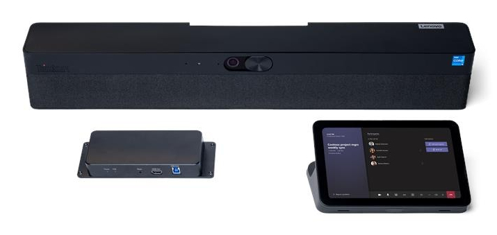 Lenovo ThinkSmart One - Video conferencing kit (touchscreen console, compute system) - with 3 Years Lenovo Premier Support - Certified for Microsoft Teams Rooms