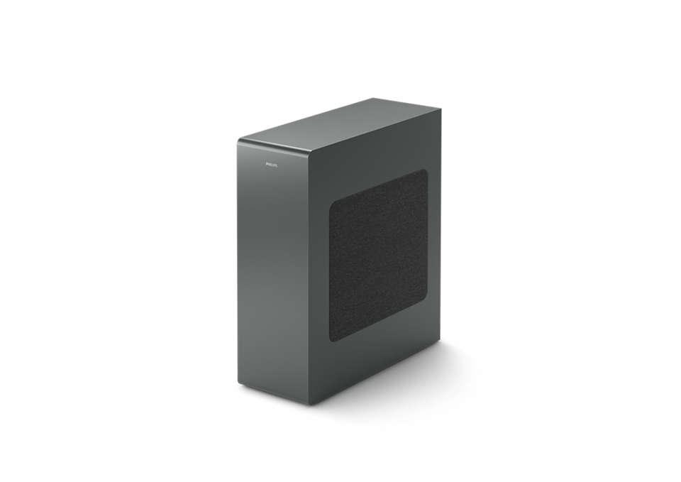 Philips TAB8507B/37 soundbar speaker Anthracite 3.1 channels – image 8