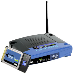 Linksys Wireless-G Network Kit for Notebooks (W/L AP Router & PC Card)