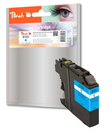 Peach PI500-82 ink cartridge 1 pc(s) Standard Yield Cyan