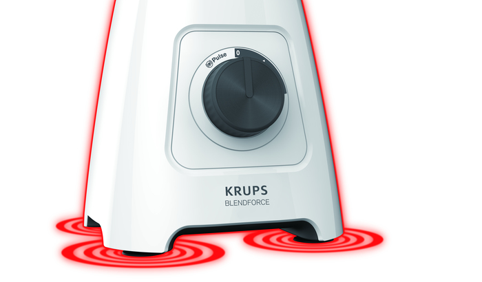 Krups KB4201 1.25 L Tabletop blender 600 W Grey, White – image 6