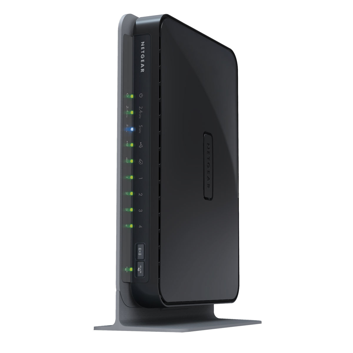 NETGEAR WNDR37AV wireless router Fast Ethernet Black