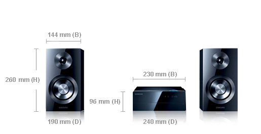Samsung MM-C430D home audio system – image 3