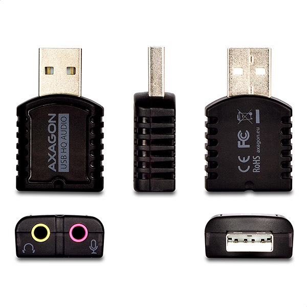 Axagon ADA-17 audio card 2.0 channels USB – image 3