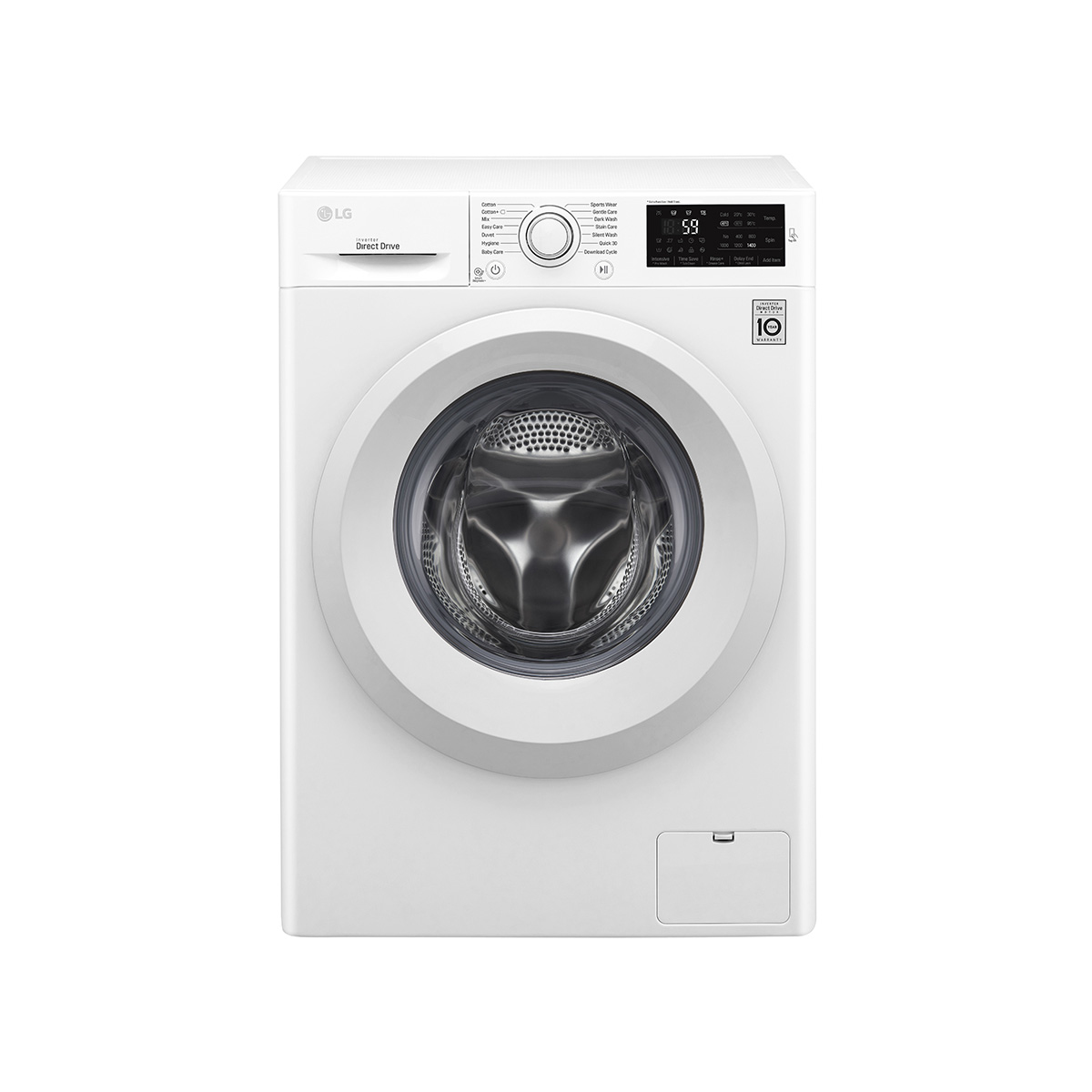 LG F4J5VY3W washing machine Front-load – image 7